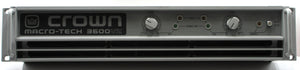 (Used) Crown Macro-Tech 3600 VZ 2 Channel Professional Power Amplifier