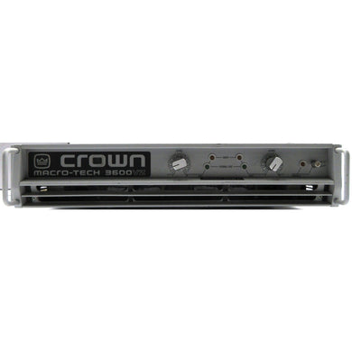 (Used) Crown Macro-Tech 3600 VZ 2 Channel Professional Power Amplifier