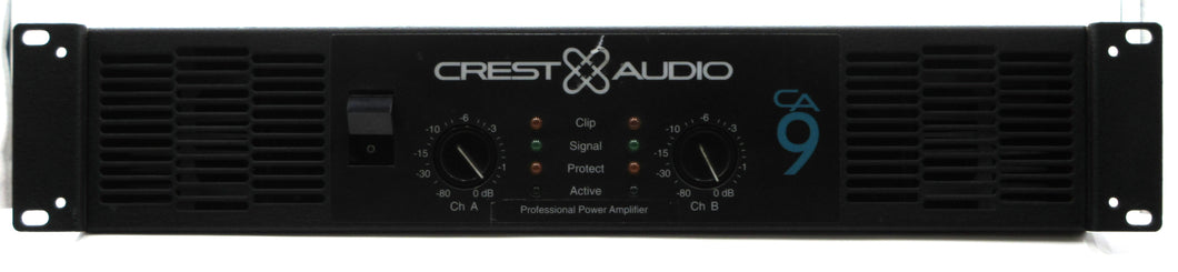 (Used) Crest Audio CA9 2 Channel Professional Amplifier