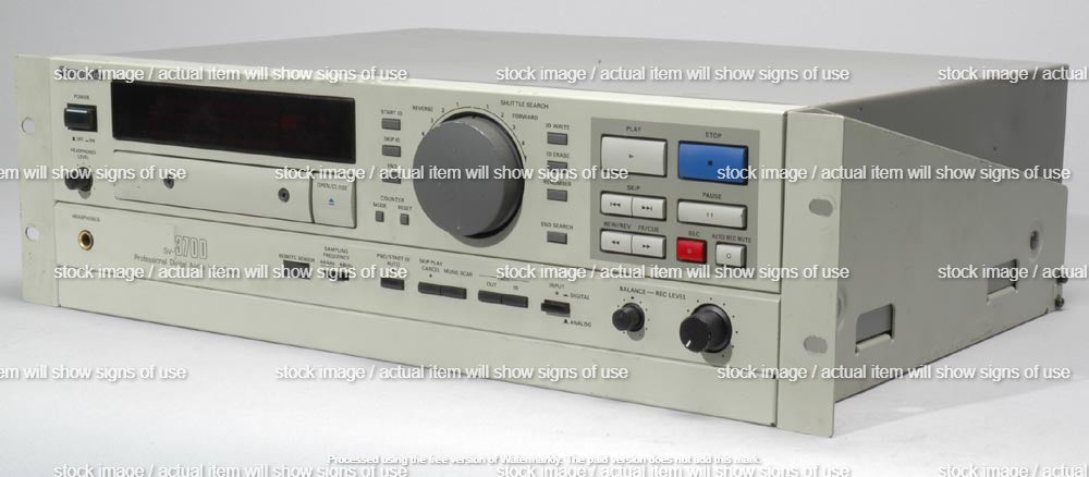 Professional, digital audio orders tape recorder