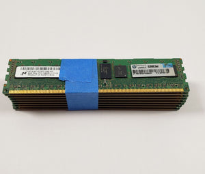 8 x Genuine HP 8GB 1RX4 PC3-12800R SERVER RAM P/N: 647651-081