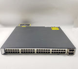Cisco Catalyst WS-C3750E-48PD-SF PoE+ Network Switch