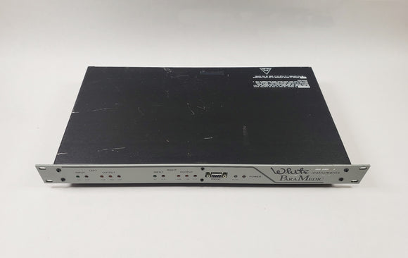 White Instruments ParaMedic Series RS232