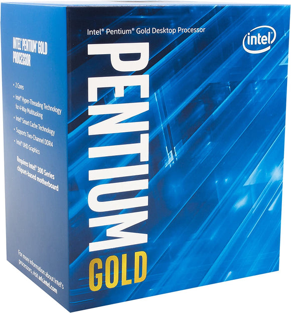 Intel Pentium Gold G5500 3.8 GHz Dual-Core LGA 1151 54W CPU Processor