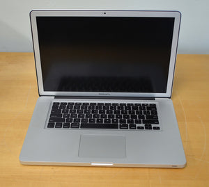 Macbook Pro 15"/2.2 GHz Intel Core i7/Early 2011 /8GB RAM /750 GB HDD/no battery