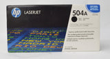 NEW HP 504A Black Toner Cartridge CP3525, CM3530