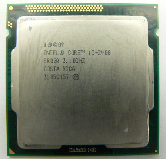 Intel I5 2nd gen i5-2400 GHZ processor.