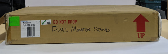  Ergotron Dual Monitor Desk Stand