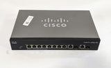 Cisco SG300-10 - 10 port switch with 2 x SFP ports.